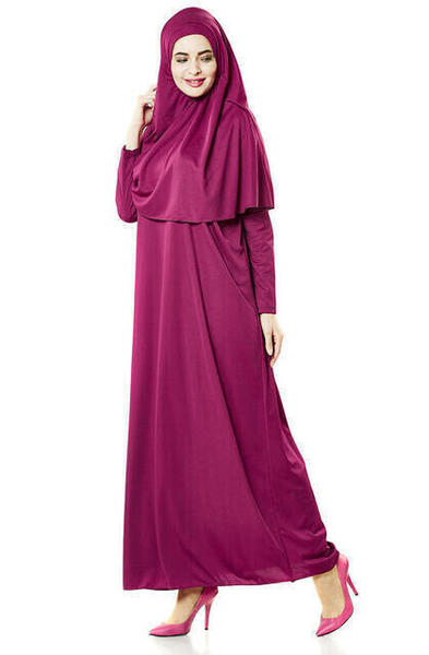 Robe de prière une pièce - Fuchsia - 5015