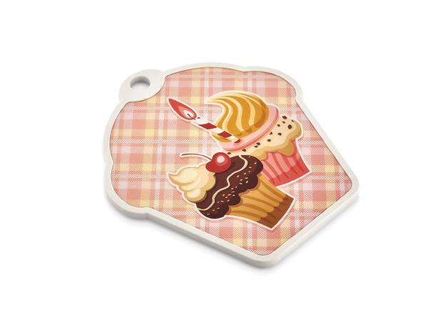 Bayev SC-2353 Cupcake Wooden Cutting Board