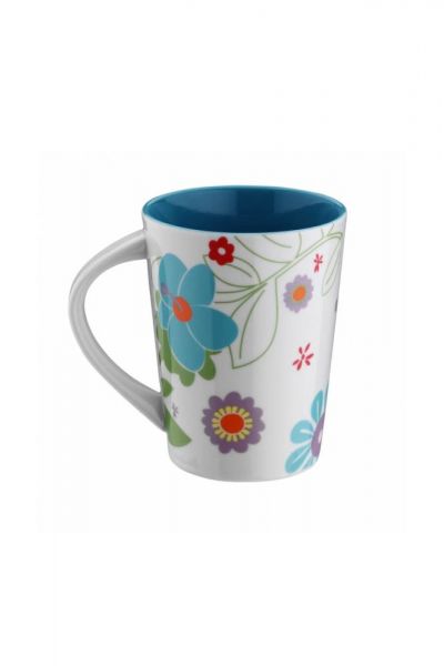 Kütahya Porselen 6028 Dekor Mug Bardak Turkuaz