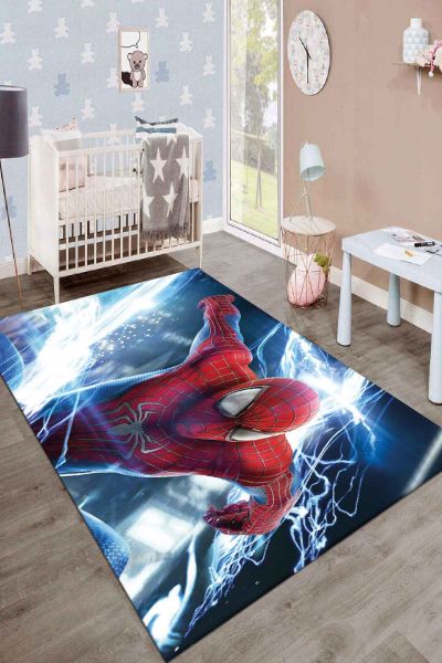 Birkilim Yıkanabilir İpeksi Kaymaz Taban Çocuk Odası Halısı | MLN-IP-SD-144