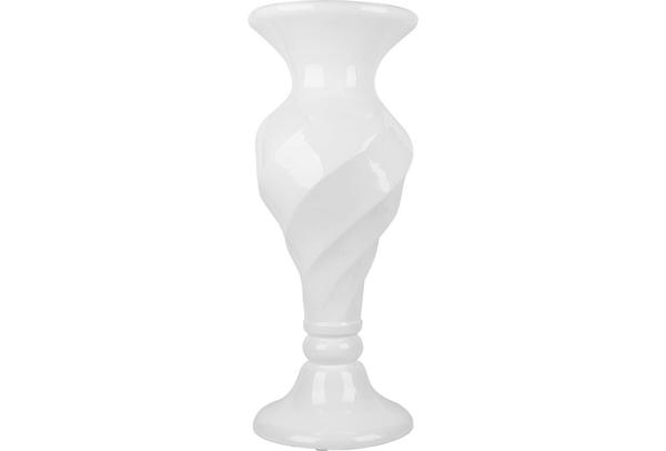 Dekonaz | XL | Luxus | Deko-Vase | Weß | Metall | 21357-80-w
