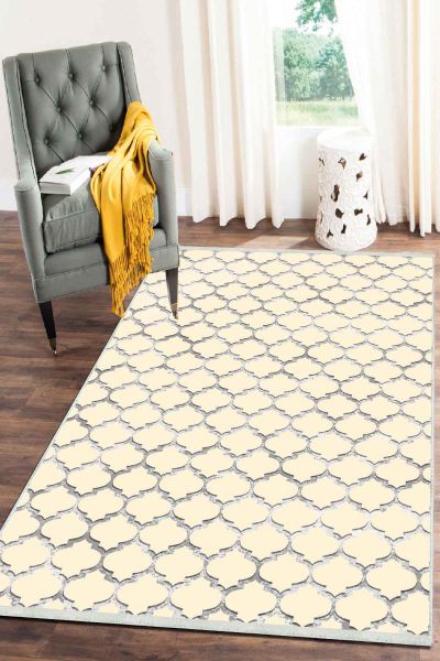 Birkilim Yıkanabilir Dekoratif Halı İpeksi Kaymaz Taban | MLN-IP-SD-171