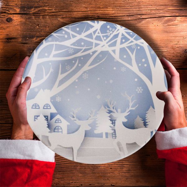 Winter Servis Tabağı 26 Cm - 17963 | Keramika