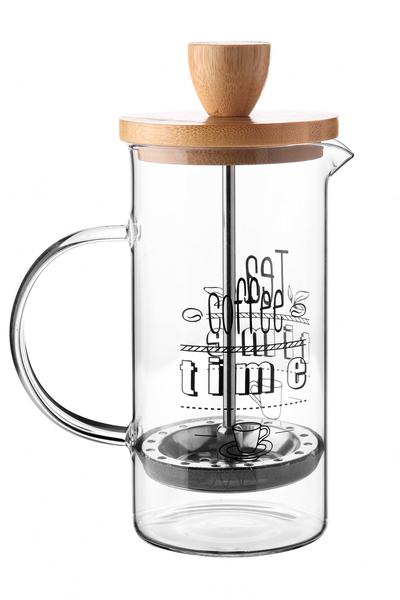 مطبخ الملكة | Cam French Press Kapaklı 350ml