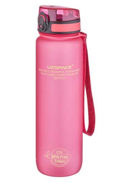 Bayev Pembe Yeni Koleksiyon Tritan Su Matarası 1000ml