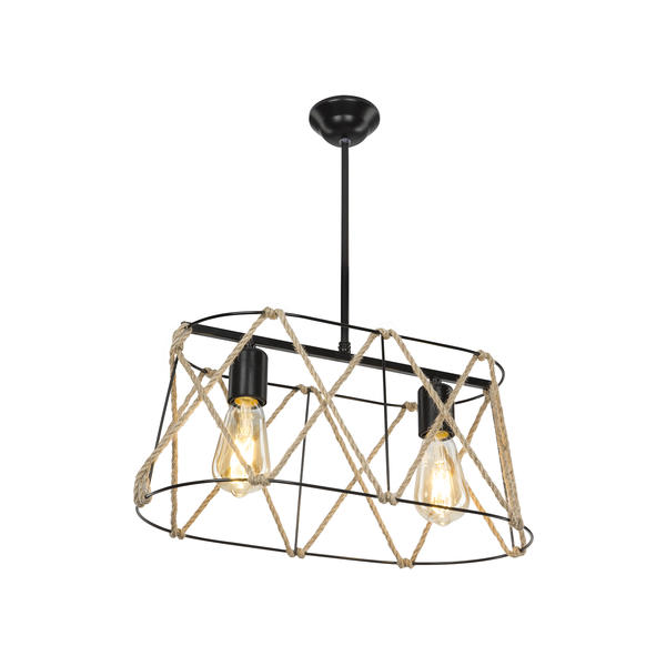 ثريا Evren 2 مبطنة باللون الأسود بحبل