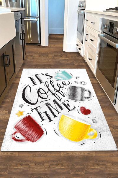 Birkilim Yıkanabilir Dekoratif Halı İpeksi Kaymaz Taban | MLN-IP-HM-574