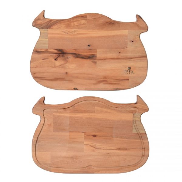 İpek Züccaciye | Boğa Ahşap Kesme Tahtası 25x39 cm