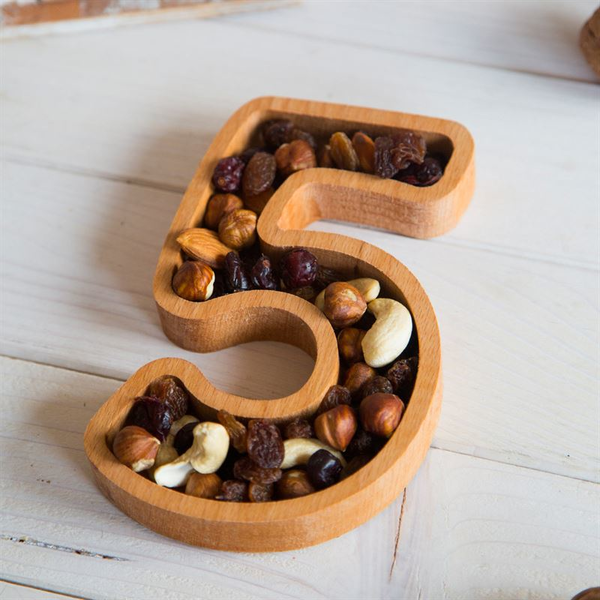 Assiette de collation de petit-déjeuner numéro 5