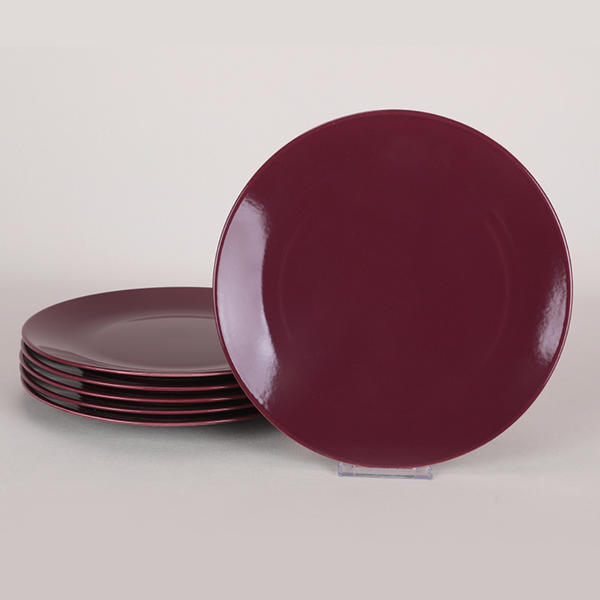 طبق التقديم دامسون إيج 25 سم 6 قطع | كيراميكا