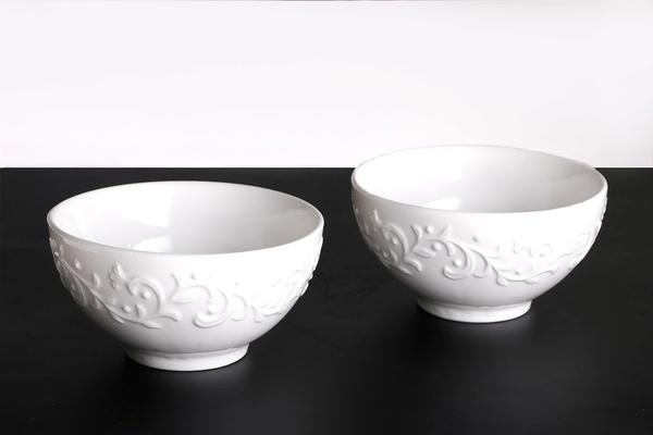 Çınar 6 Parça Porselen Çorba Kasesi | Beyaz | 6 Kişilik | 201547000022