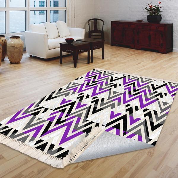 Milano Yıkanabilir Dekoratif Halı Kaymaz Taban | 8mm | MLN-DOT-HT782