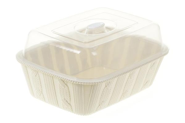 Violet Ekmek Sepeti / Kutu Kapaklı Bej