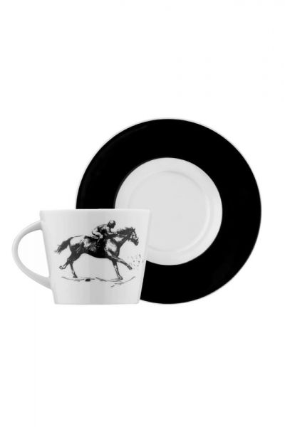 Kütahya Porselen Centilmen Serisi Kahve Fincan Takımı At