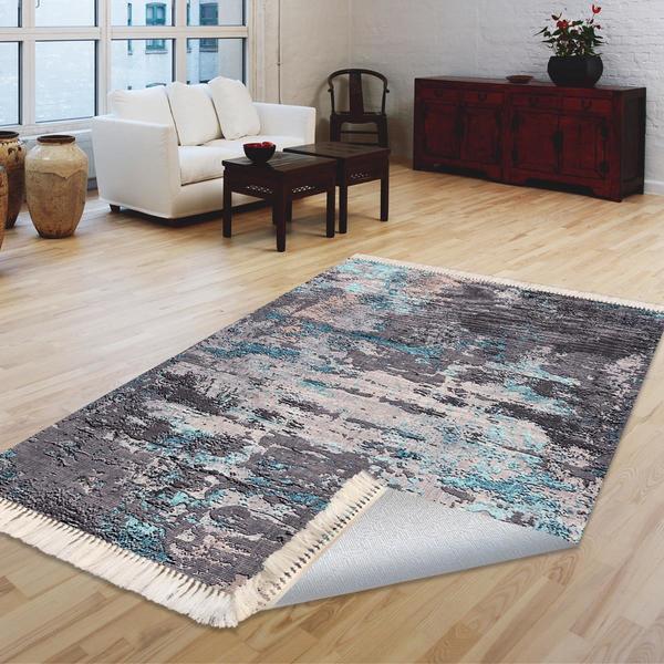 Milano Yıkanabilir Dekoratif Halı Kaymaz Taban | 8mm | MLN-DOT-HT334