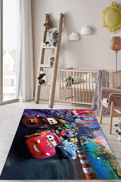 Birkilim Yıkanabilir Dekoratif Halı İpeksi Kaymaz Taban | MLN-IP-HP-792