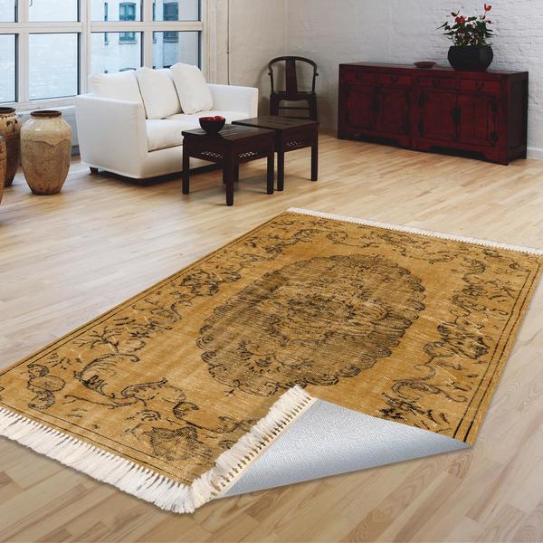 Milano Yıkanabilir Dekoratif Halı Kaymaz Taban | 8mm | MLN-DOT-HT149