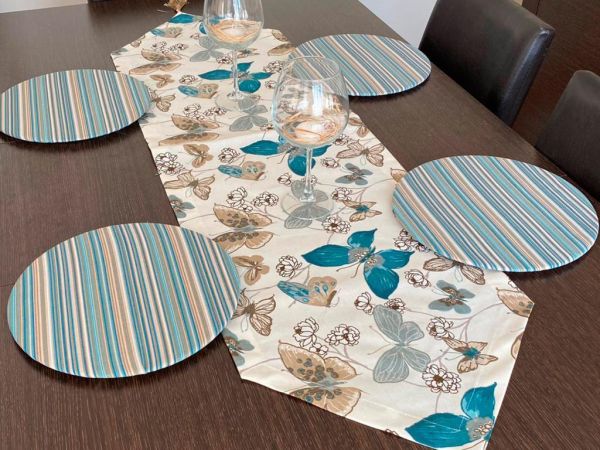 Çeyiz Diyarı | Paradise 7 Parça Mavi Amerikan Servis Takımı