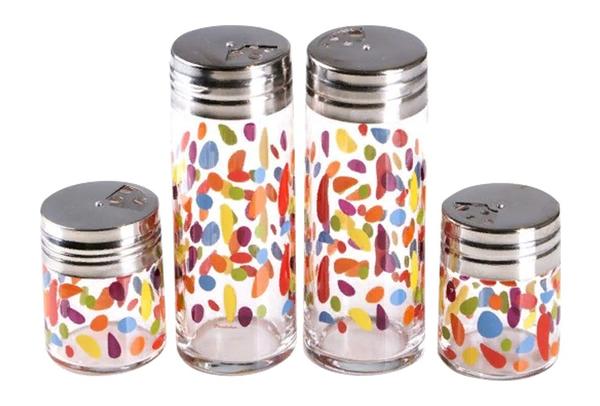 Paşabahçe Tuzluk Biberlik Renkli