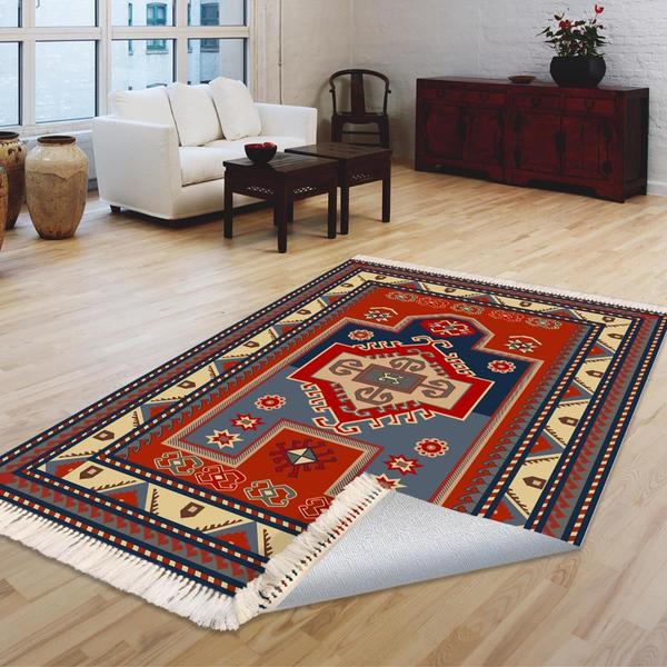 Milano Yıkanabilir Dekoratif Halı Kaymaz Taban | 8mm | Multi | MLN-HK032-1