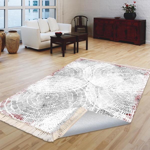 Milano Yıkanabilir Dekoratif Halı Kaymaz Taban | 8mm | MLN-DOT-HT123