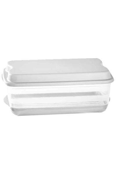 Vip Ahmet Süzgeçli Saklama Kabı | 3,5L | Beyaz | VIPAHMET-VP-138