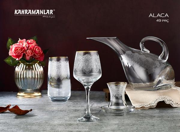 Alaca Gold 49 Parça Kristal Takim