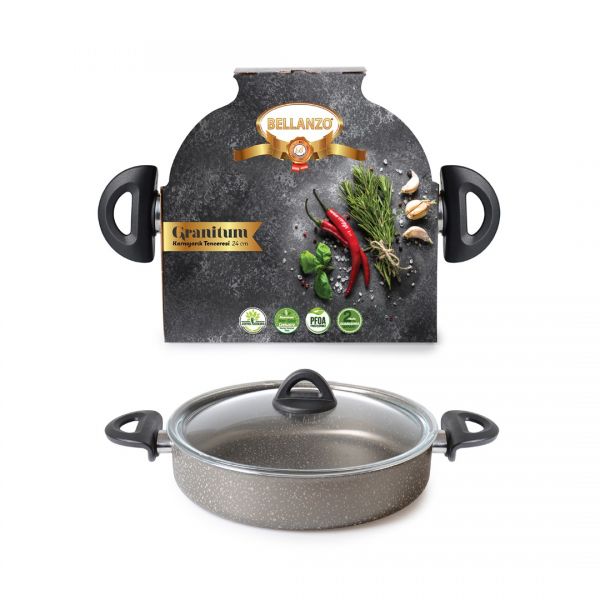 BELANZO 24 CM CARNIVAL POT-GRANIT-EFFEKT -2,7 MM | IPEK-BLZ012