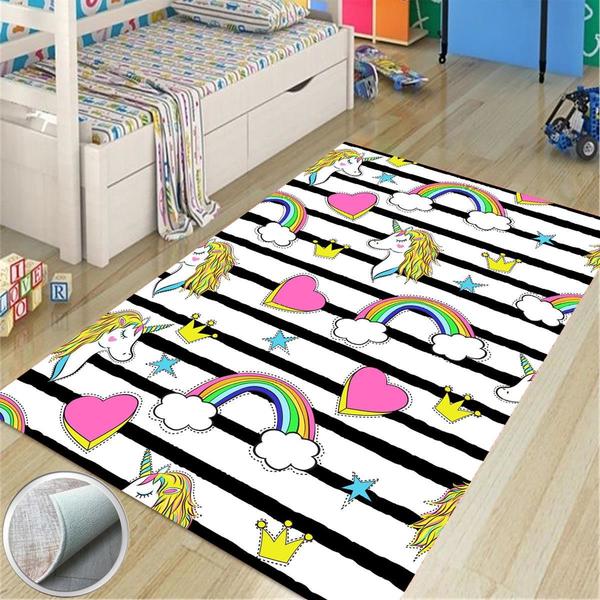 Milano Yıkanabilir Dekoratif Halı Kaymaz Taban | 8mm | MLN-HP731-1