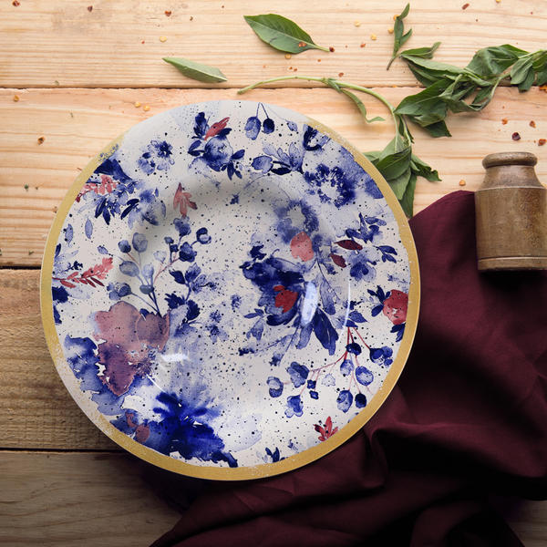 Keramika | Mimoza Red Ege Makarna Tabağı 28 Cm