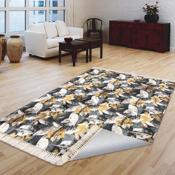 Milano Yıkanabilir Dekoratif Halı Kaymaz Taban | 8mm | MLN-DOT-HT474