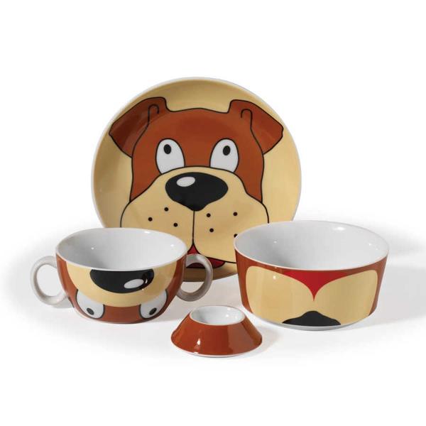 Korkmaz 4 Parça Bambino Collection Porselen Çocuk Seti | A732