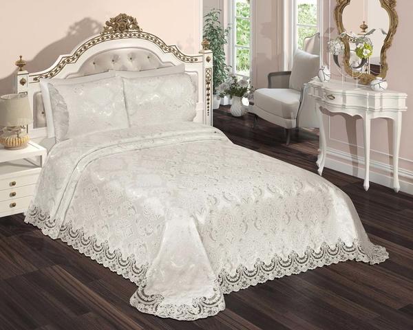 Trend Home Collection Oya Pike Takımı | 6 Parça | Krem | THC-029