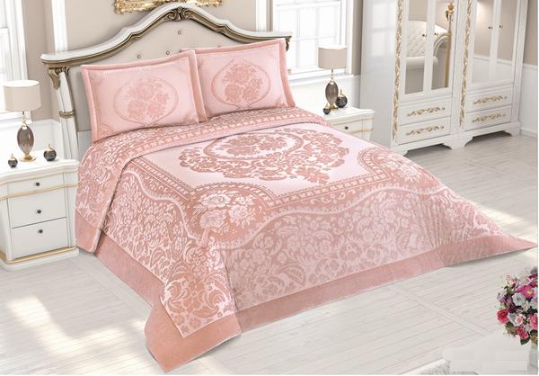 Belenay Çift Kişilik Yatak Örtüsü - Novella-A Pudra