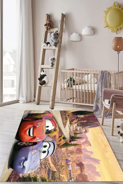 Birkilim Yıkanabilir Dekoratif Halı İpeksi Kaymaz Taban | MLN-IP-HP-791