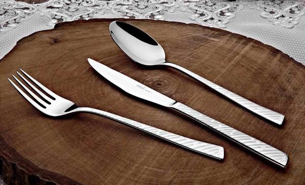 Neva Twist Premium Çatal Bıçak Takımı | 90 Parça | 12 Kişilik | N2435