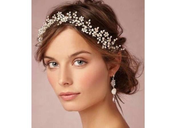 Ma couronne de mariée de rêve avec des perles