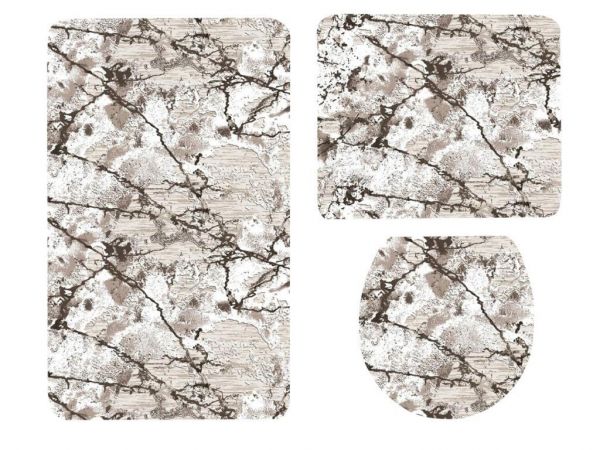 Çeyizdiyarı 3lü Klozet Takımı Deloris Kahve