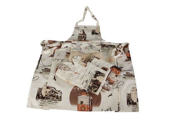 Mutfak Önlüğü Seti Istanbul 3 Adet