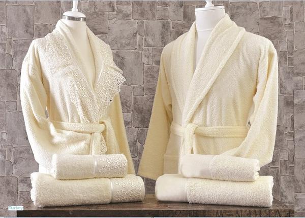 Minteks Cream-White 6`lı Aile Seti-İra