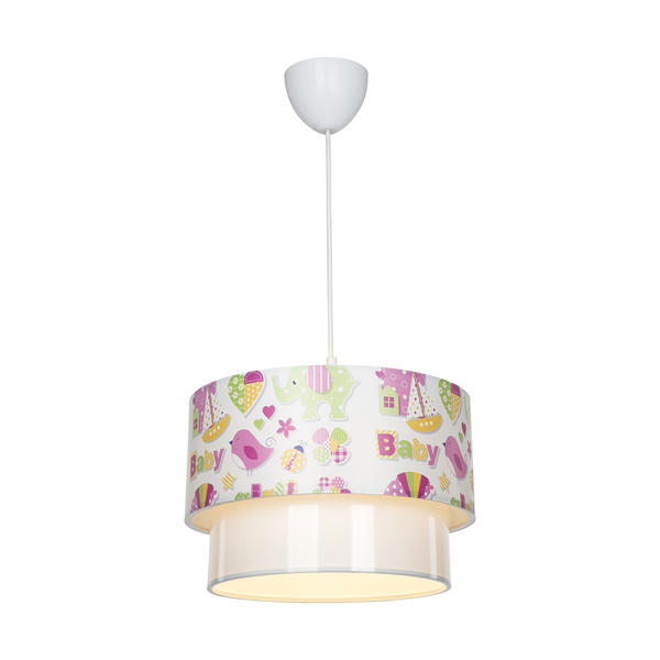 Deko Pendant Lamp - Pink Baby Baby / Kids Room Lighting