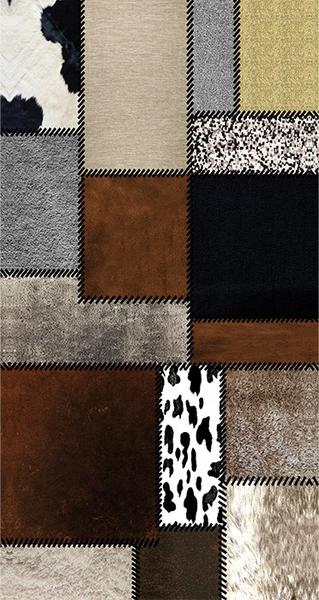 Kozzy Home Yıkanabilir, Kaymaz Taban Halı 6361 80x150