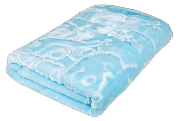 Almina | Fermuarlı Çocuk Battaniyesi | Mavi | Al-1043-blue