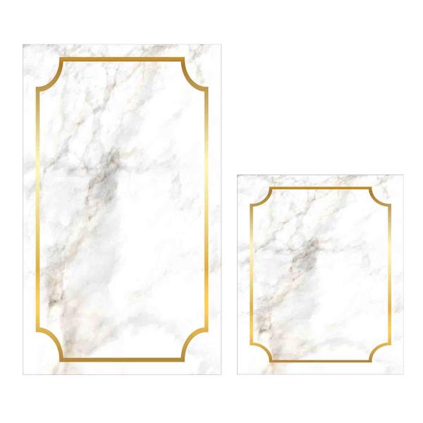 Soley Mermer 03 Djt. 2 Li Banyo Paspas Seti Klozet Takımı 0422 03