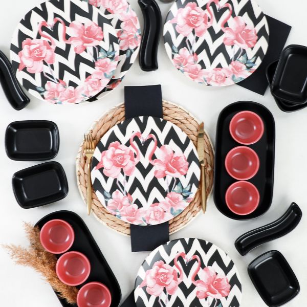 Flamingo Kahvaltı Takımı 23 Parça 6 Kişilik | Keramika