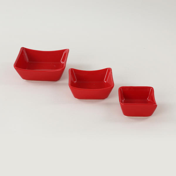 صندل أحمر سناك / صوص 8/10/12 سم 6 قطع | كيراميكا