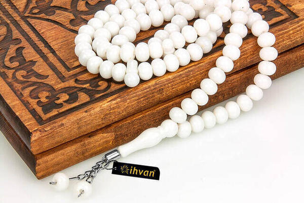 مسبحة هدية للحج والعمرة 10 مم من 99 قطعة من الجودة الأولى (10 قطع)