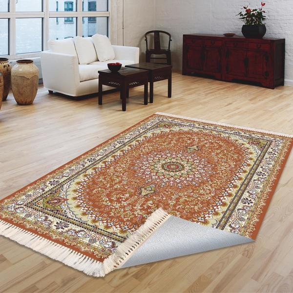 Milano Yıkanabilir Dekoratif Halı Kaymaz Taban | 8mm | MLN-DOT-HT073