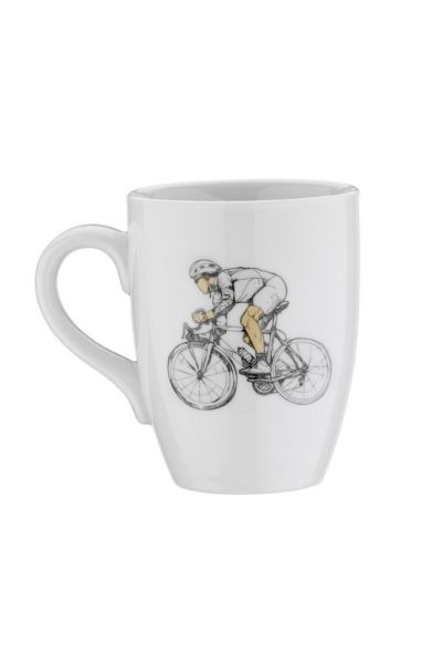 Kütahya Porselen Sporcu Mug Bardak Bisiklet