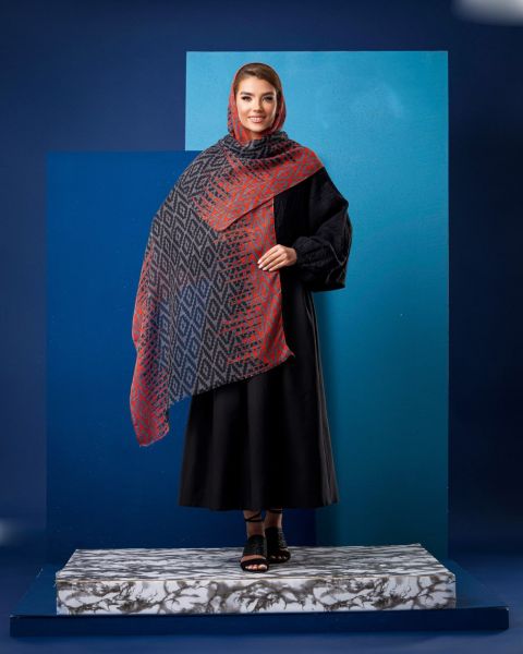 Dekonaz | Desenli Modern Tasarımlı Bayan Eşarp | DKNZ-31394